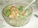 Baby Spinach, Pear and Walnut Salad. Photo by bluemoon downunder