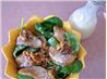Baby Spinach, Pear and Walnut Salad