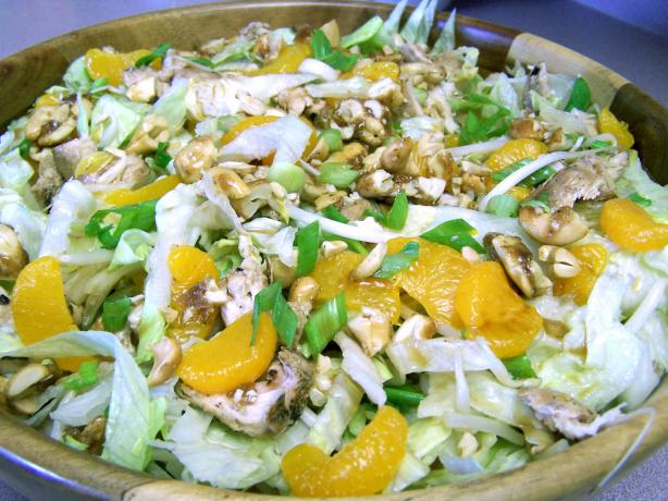Cashew Chicken Salad With Mandarin Oranges. Photo by Rita~
