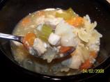 Jennifer's Spicy Chicken Vegetable Pasta Soup