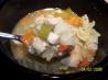 Jennifer's Spicy Chicken Vegetable Pasta Soup. Recipe by Ladydaungerous