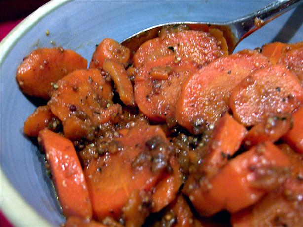 Balsamic Basil Carrots. Photo by Derf