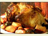 Lemon-Herb Chicken With Roasted Vegetables and Walnuts