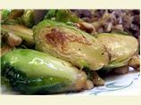Sweet Maple Roasted Brussels Sprouts