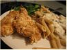 Pretzel Chicken With Dijon or Honey Mustard Dressing. Recipe by NcMysteryShopper