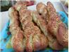 Twisted Black Olive Breadsticks. Recipe by Mama's Kitchen (Hope)