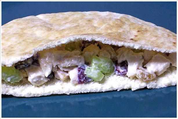 Dried Cherry Toasted Almond Turkey Salad Sandwiches. Photo by Kree