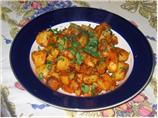 Khasta Aloo (Spicy Pan Fried Potatoes). Photo by SpicyDoc