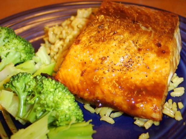 Brown Sugar-Glazed Salmon. Photo by LifeIsGood