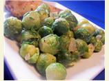 Brussels Sprouts With Mustard Sauce