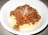 Man Made Meat Sauce. Recipe by Barry D.