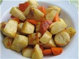 Honey and Balsamic Oven-Roasted Carrots and Parsnips