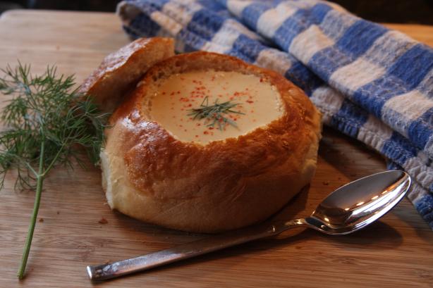 Panera's Cream Cheese Potato Soup. Photo by Axe
