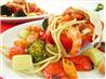 Personilized Pasta With Roasted Veggies and Shrimp