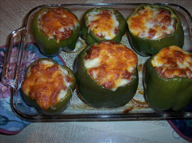 " South Beach" Stuffed Bell Peppers. Photo by LaurietheLibrarian