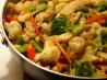 Stir-Fry Chicken With Garlic Sauce