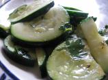 Zucchini With Mint and Parsley. Photo by iris5555