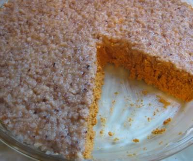Raw Sweet Potato Casserole. Photo by Ravenhood