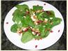 Wild Green Salad With Pomegranate Vinaigrette. Recipe by susie cooks