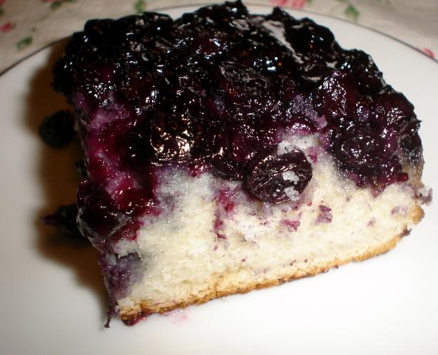Blueberry Upside-Down Cake. Photo by icynorth