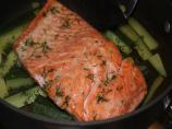 Salmon With Cucumbers and Dill