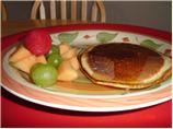 100% Whole Wheat Low Fat Pancakes. Photo by LuckyMomof3