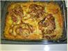 Cheesy Chops and Peppers Casserole. Recipe by Julie Tremmel