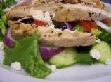 Greek Salad With Grilled Chicken