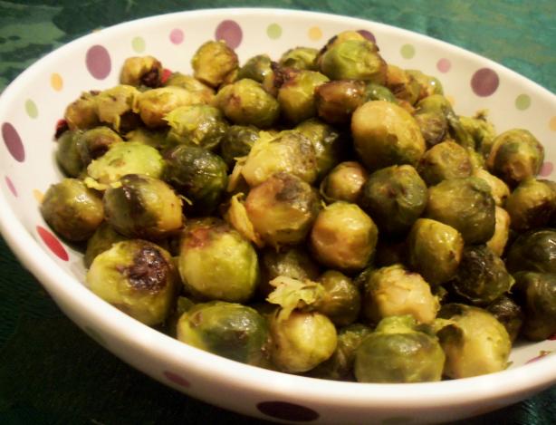 Oven Roasted Brussels Sprouts. Photo by *Parsley*