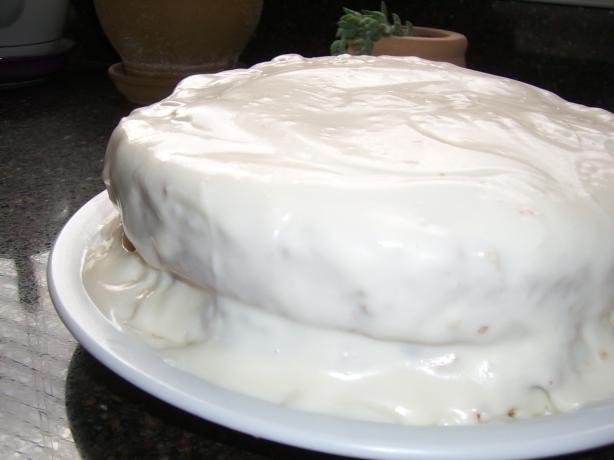 Sour Cream Icing. Photo by Chef*Lee