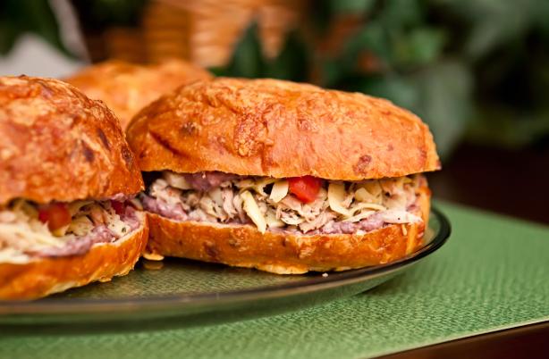 Tuna and Artichoke Panini. Photo by CulinaryExplorer