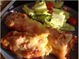 Enchiladas Calabaza. Photo by Tasty Tidbits