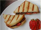 Chocolate-Strawberry Panini