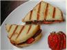 Chocolate-Strawberry Panini. Recipe by Adopted Parisian