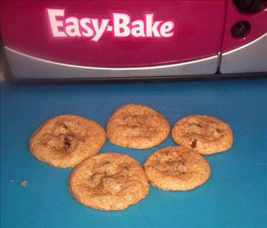 Easy Bake Oven Secret Chocolate Chip Cookies. Photo by looneytunesfan