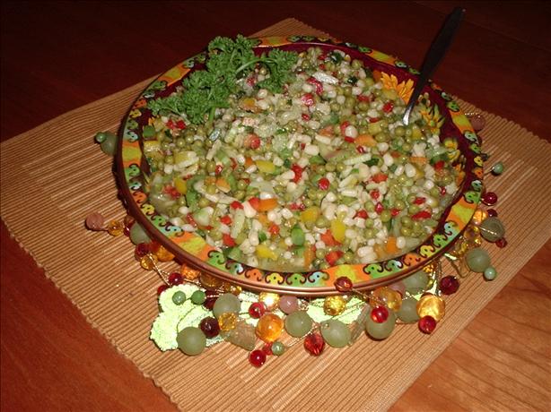 Shoepeg Corn and Baby Pea Salad. Photo by Debloves2cook
