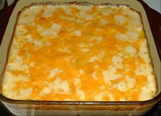 Hominy - Green Chile Casserole. Photo by SaraFish