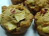 Apple Cranberry Muffins. Recipe by Donna Matthews