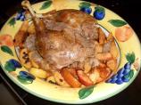 Roast Goose with Caramelized Apples