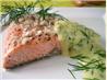Salmon With Mustard Sauce.