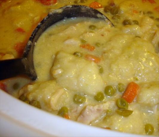 Aunt Bettye's Crock Pot Chicken and Dumplings. Photo by truebrit