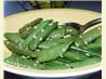 Garlic Snow Peas. Recipe by startnover
