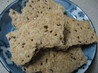 Flax Seed Cracker Bread. Recipe by Manami