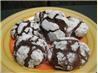 Chocolate Snowflake Cookies (Chocolate Crinkles / Crackles)