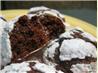 Chocolate Snowflake Cookies (Chocolate Crinkles / Crackles)