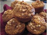 Sweet Potato Oatmeal Muffins