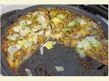 'big Mac' Pizza. Photo by Moe! Larry! Cheese!