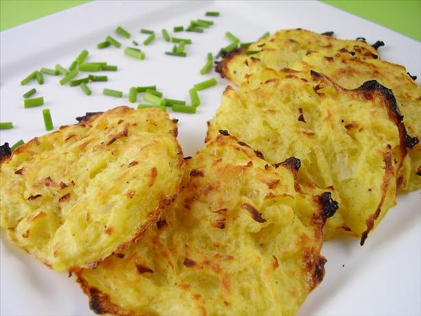 Un-Fried Potato Latkes. Photo by Thorsten