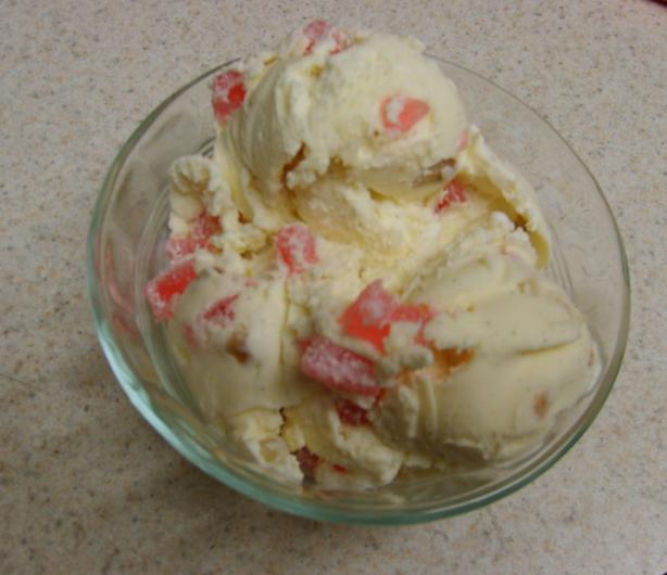 Turkish Delight Ice Cream. Photo by EmilieLearnstoCook