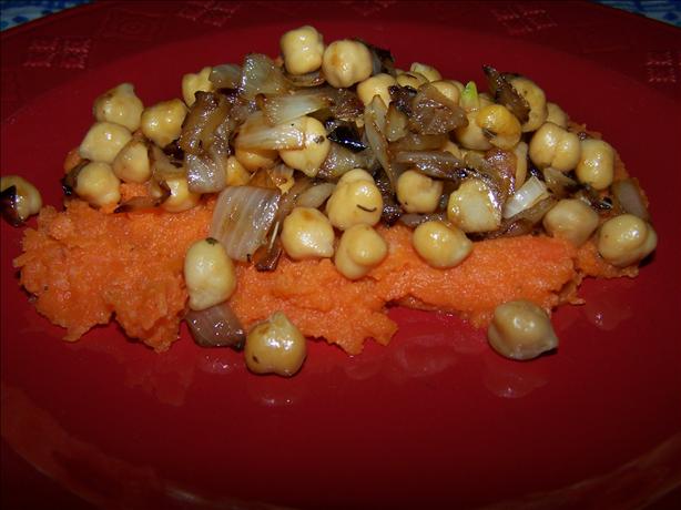 Root Vegetable Mash With Caramelized Onions. Photo by ladypit